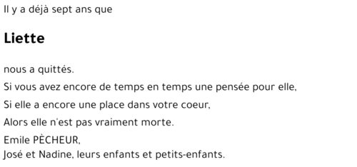 Liette -