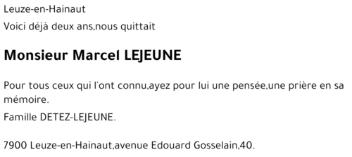 Marcel Lejeune