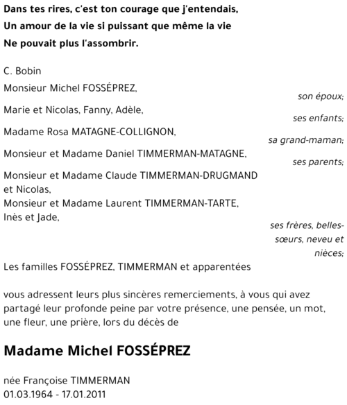 Michel FOSSEPREZ