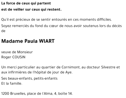 Paula WIART
