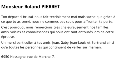 Roland PIERRET