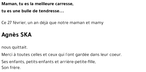 Agnès SKA