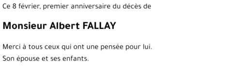 Albert FALLAY