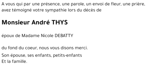 André THYS