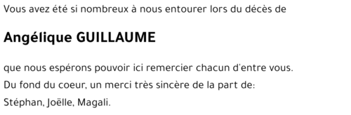 Angélique GUILLAIME
