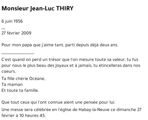 Jean-Luc THIRY