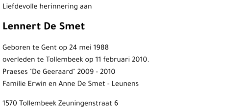 Lennert De Smet