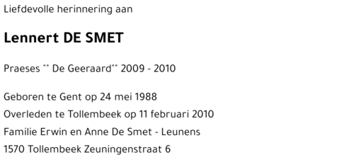 Lennert De Smet