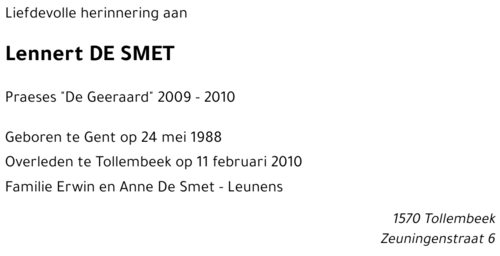 Lennert De Smet