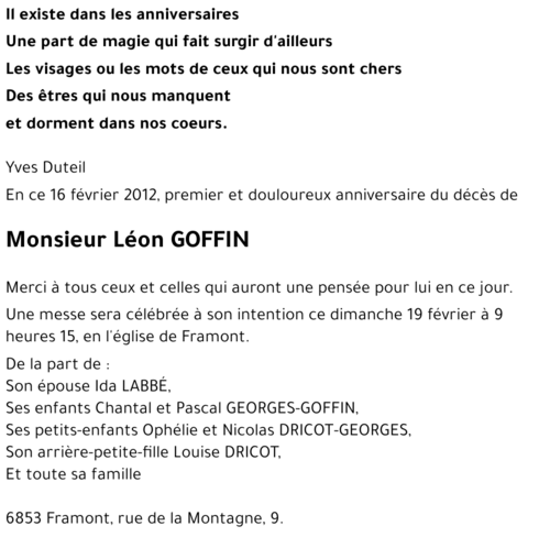 Léon GOFFIN