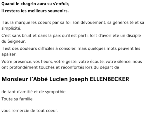 Lucien ELLENBECKER