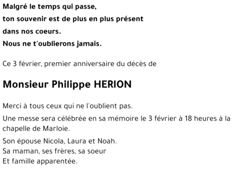 Philippe HERION