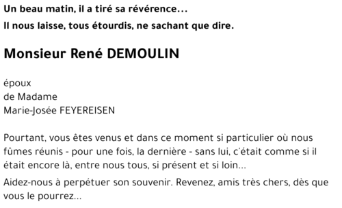 René DEMOULIN