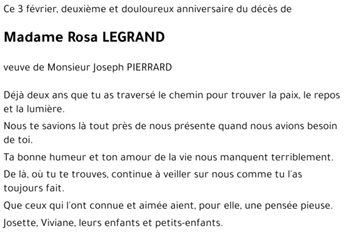 Rosa LEGRAND