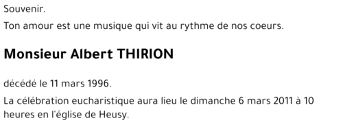 Albert THIRION