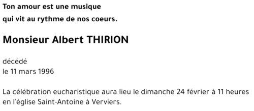 Albert THIRION