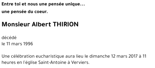 Albert THIRION