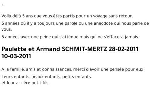 Armand SCHMIT