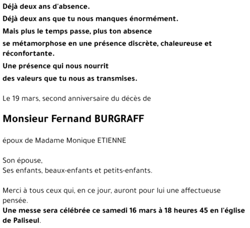 Fernand BURGRAFF
