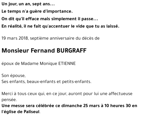Fernand BURGRAFF