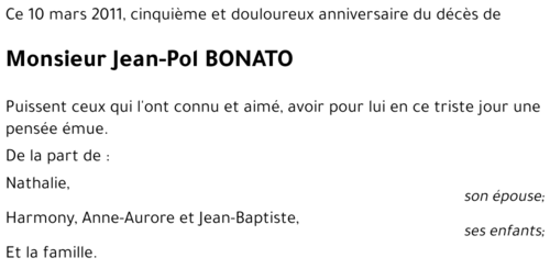 Jean-Pol BONATO