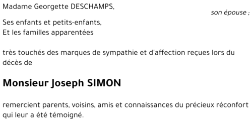 Joseph SIMON