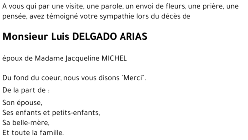 Luis DELGADO ARIAS
