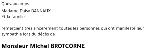 Michel BROTCORNE