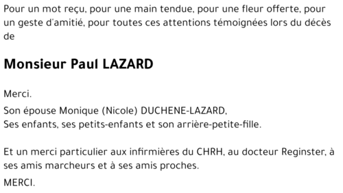 Paul LAZARD