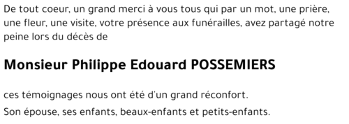Philippe POSSEMIERS