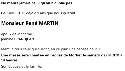 René MARTIN