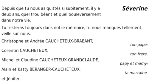 Séverine CAUCHETEUX