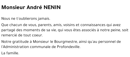 André NENIN