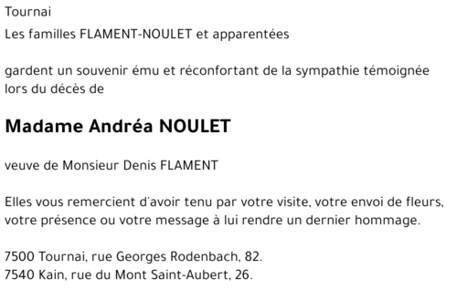 Andréa NOULET