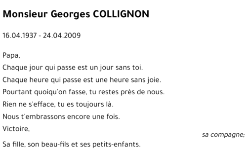 Georges COLLIGNON