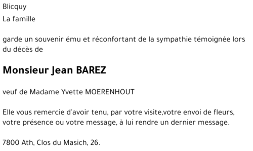 Jean Barez