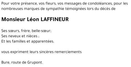 Léon LAFFINEUR