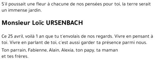 Loïc URSENBACH