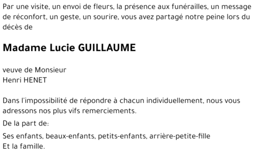 Lucie GUILLAUME