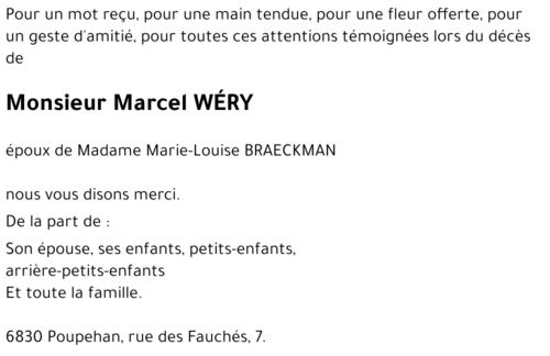 Marcel WÉRY