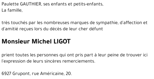 Michel LIGOT