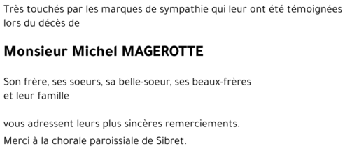 Michel MAGEROTTE