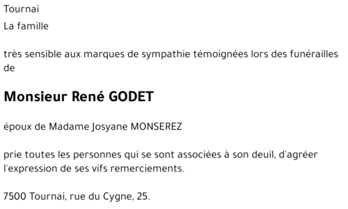 René GODET