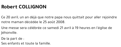 Robert COLLIGNON