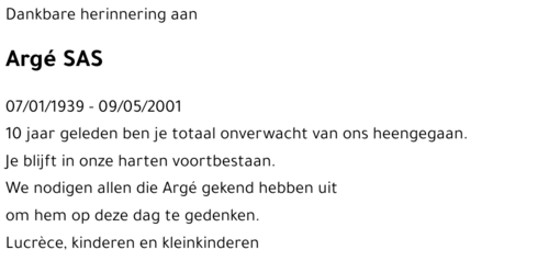 Argé SAS
