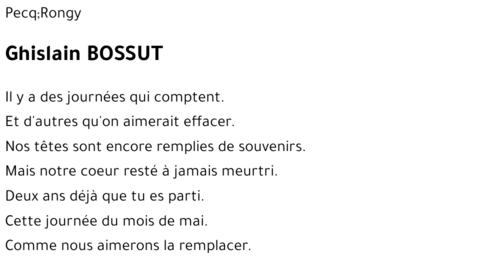 Ghislain BOSSUT