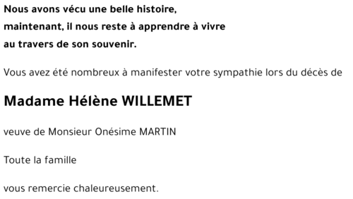 Hélène WILLEMET