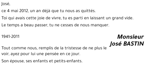 José BASTIN