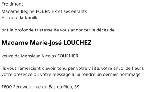 Marie-José LOUCHEZ