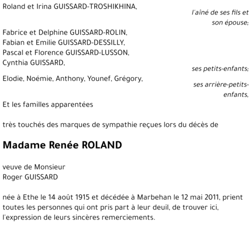 Renée ROLAND